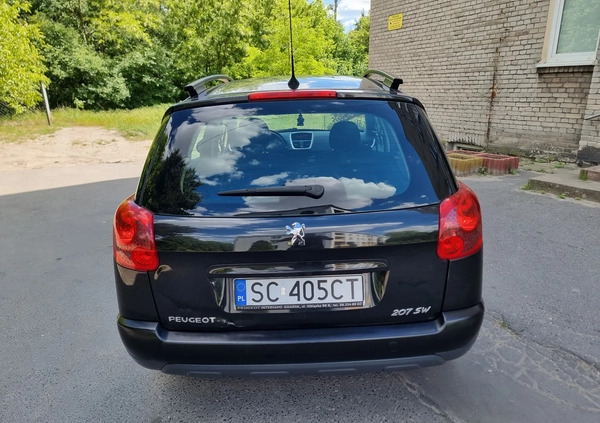 Peugeot 207 cena 11900 przebieg: 92000, rok produkcji 2008 z Pruszków małe 277